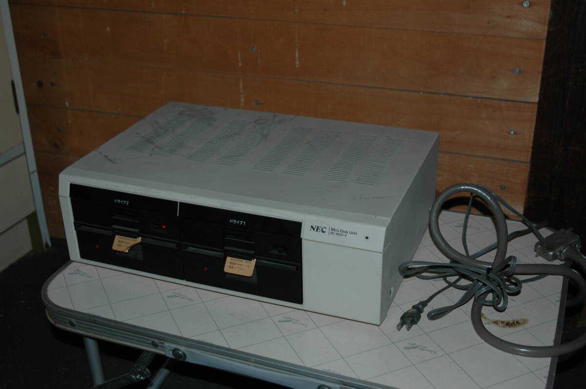 日本電気 ミニディスクユニット NEC [Mini Disk Unit PC-8031-2] used/ジャンク の画像1