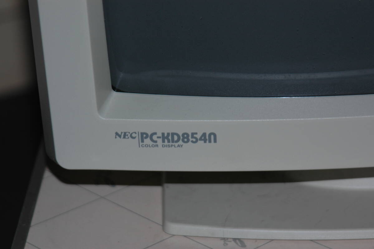 カラーディスプレイモニター NEC 14インチ PC-KD854N used/美品　検) アナログRGB ケーブル付き 元箱_画像5