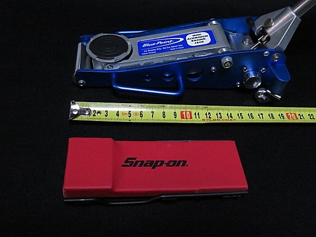 スナップオン　Snap-on　ガレージジャッキミニ ＋ 携帯スタンド のセット　Blue-Point　ブルーポイント　アルミ製_画像3