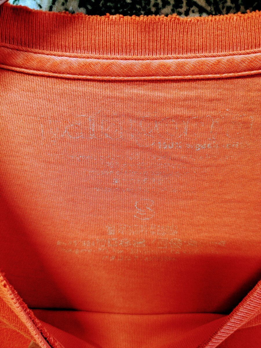 90s ビンテージ 廃盤 USA製 Patagonia ポケット Tシャツ 1990年代■サイズ表記Ｓ パタゴニア オーガニックコットン 半袖 赤 旧タグ 古着 卸_画像5