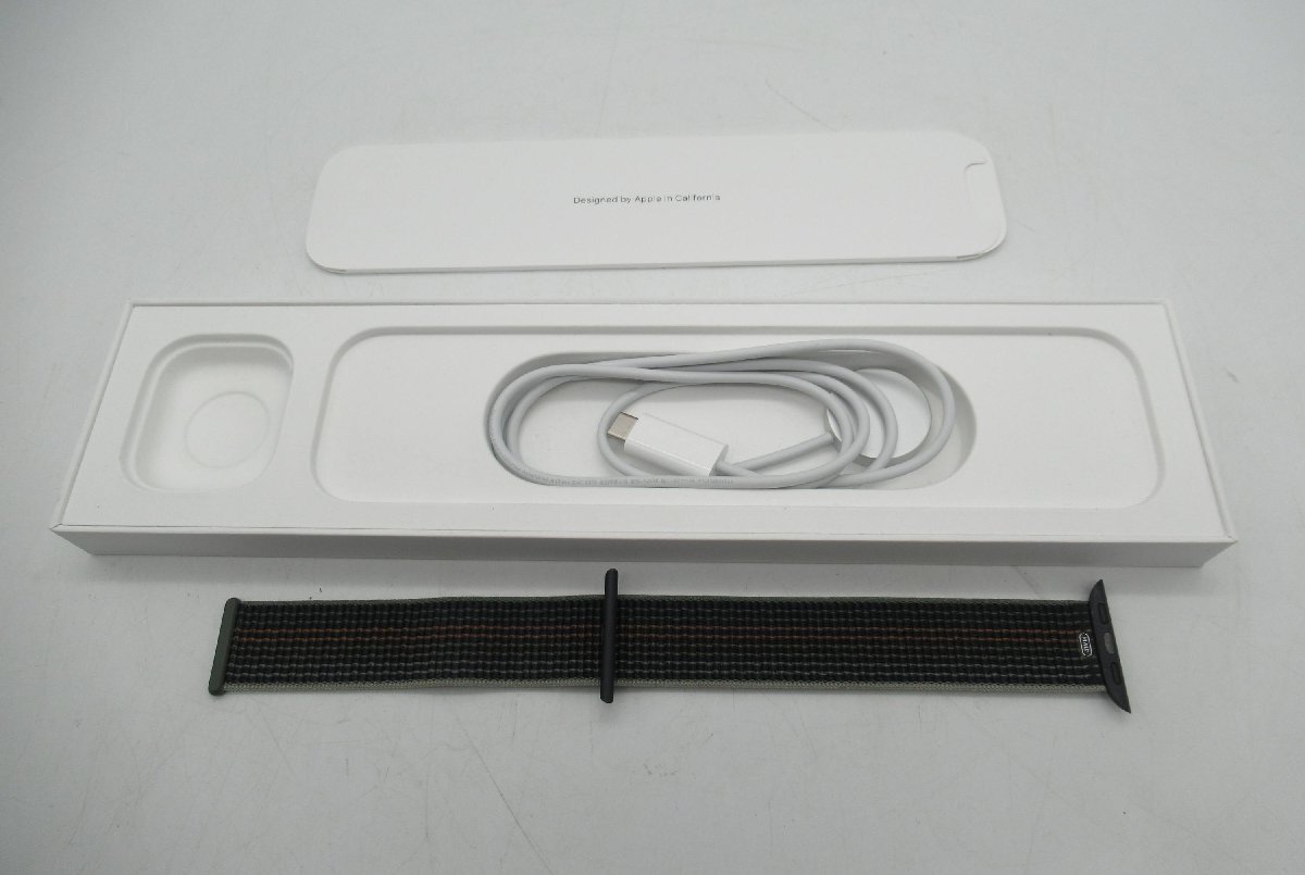 Apple Watch Series 8 A2770 GPS модель 41mm midnight с коробкой * Acty беж .n блокировка товар *N0502126