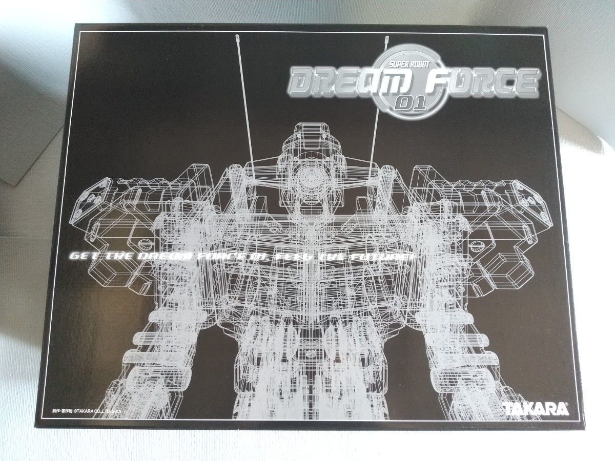 絶版　タカラ ドリームフォース01 クリスタルNo.4 TAKARA スーパーロボット DREAM FORCE　二足歩行ロボット