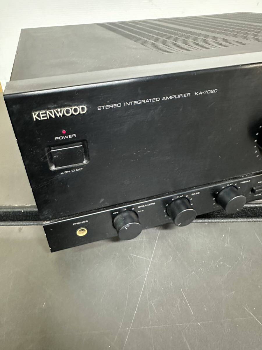 KENWOOD ステレオアンプ プリメインアンプ KA-7020 ケンウッド 音響機材_画像2