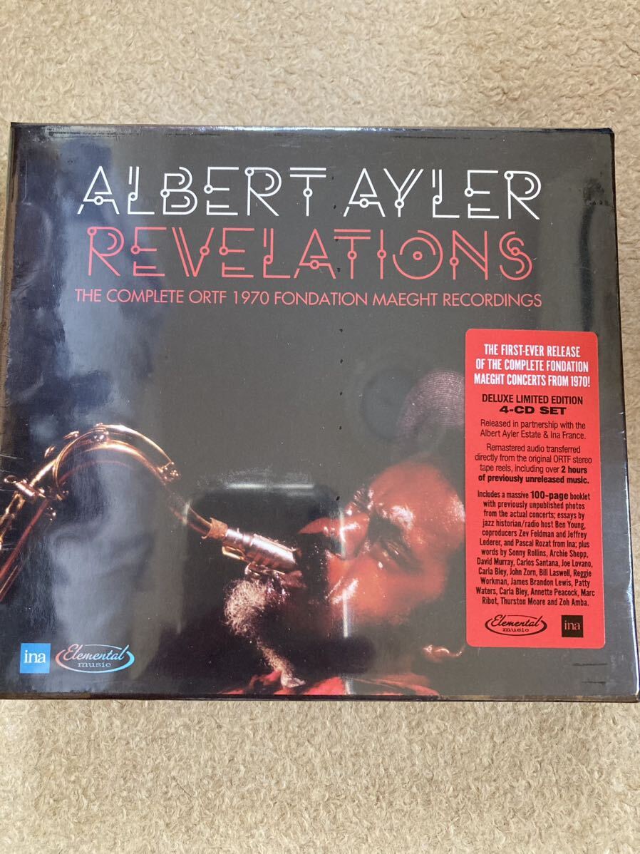 albert ayler complete jast performance アルバート アイラー ライヴ CD 新品未開封品 ジョン コルトレーン ファラオ サンダースの画像1
