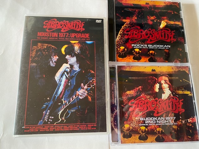 AEROSMITH BUDOKAN 1977 2DAYS + HOUSTON 1977(DVD)の画像1