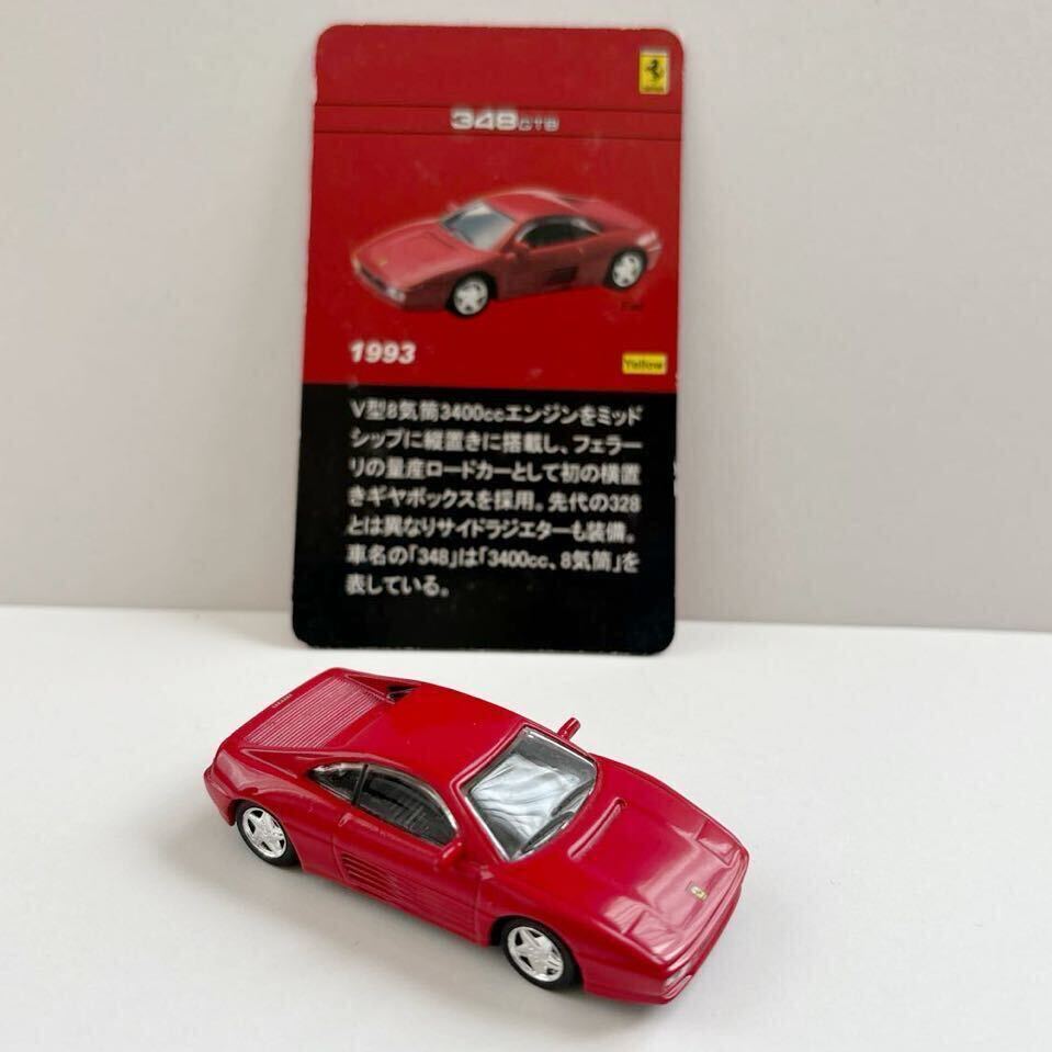 1/64 京商 Ferrari ミニカーコレクション 348GTBの画像2