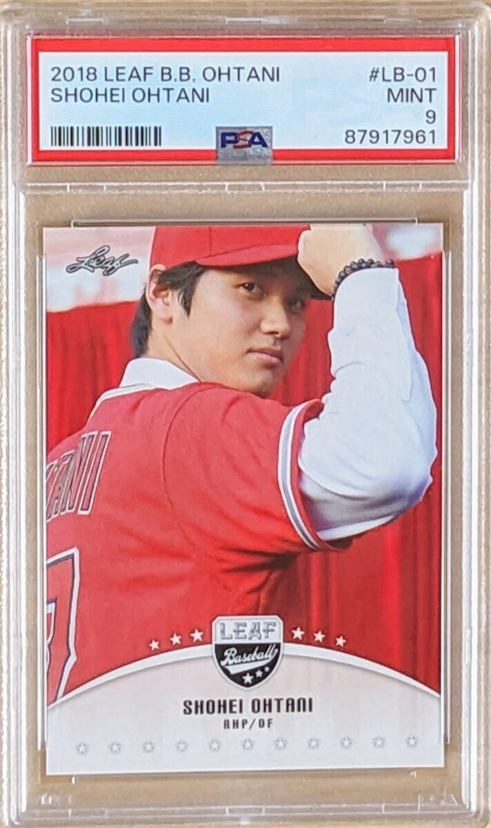 【大谷翔平 PSA9】2018 LEAF RC＆Limited Edition 2枚 送料無料 TOPPS_画像3