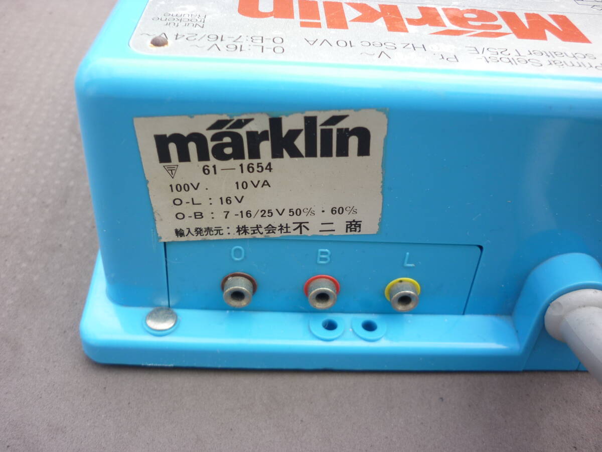 メルクリン MARKLIN 100V50Hz　トランス　ジャンク_画像3