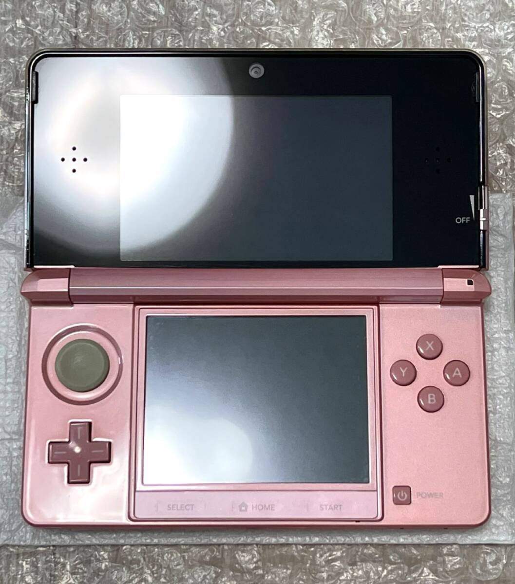 (. beautiful goods * screen less scratch * operation verification ending ) Nintendo 3DS body Misty pink NINTENDO 3DS CTR-001