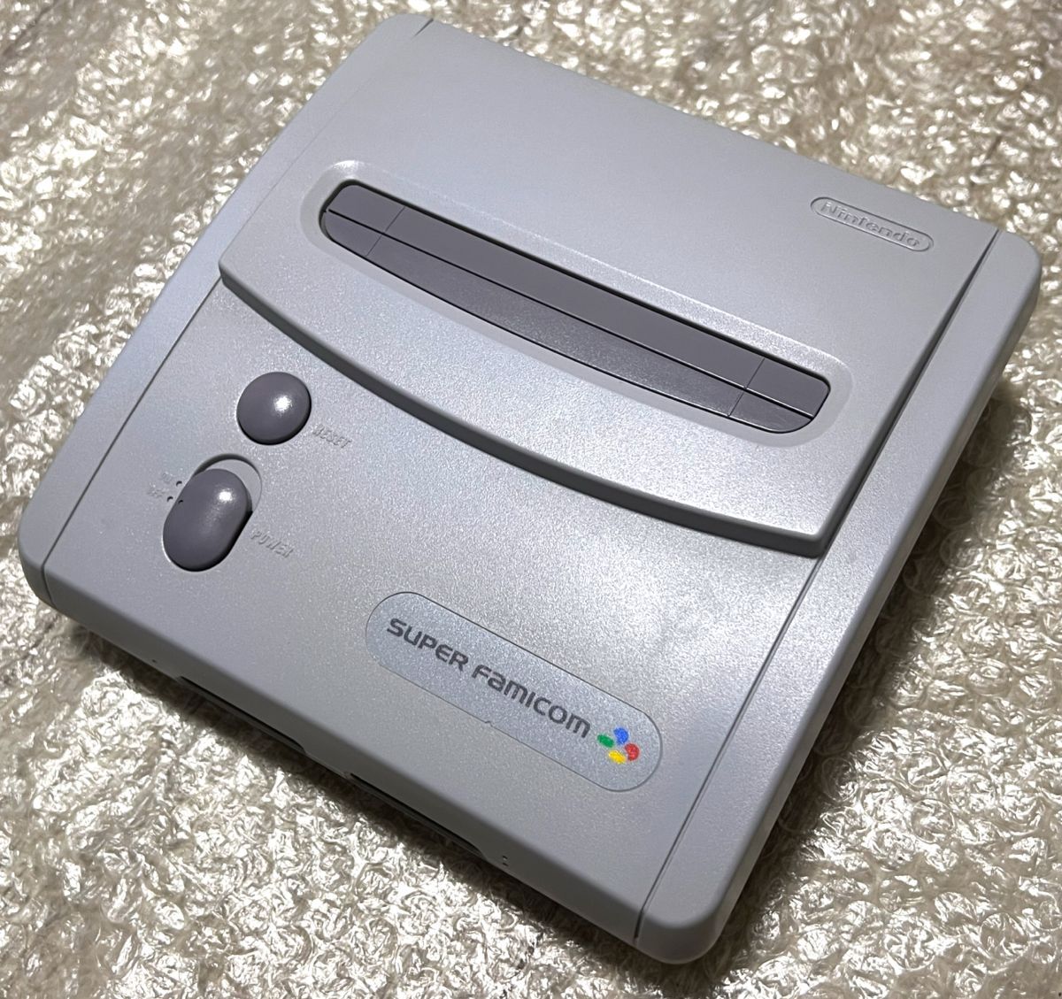 〈美品・動作確認済み〉SFC スーパーファミコンJr.（ジュニア）本体 SHVC-101 SNES SUPER FAMICOM_画像3