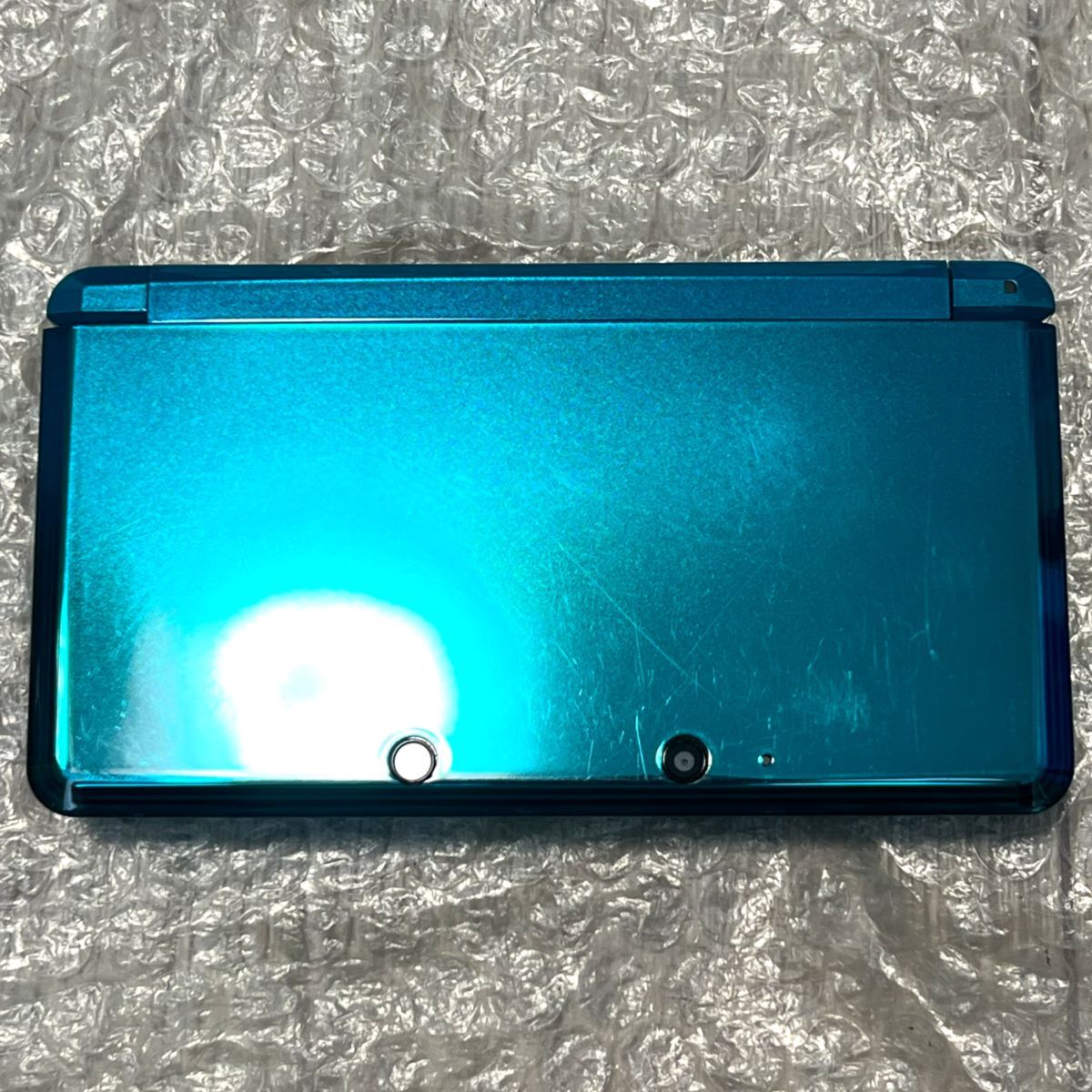 〈動作確認済み〉ニンテンドー3DS 本体 アクアブルー 充電器 NINTENDO 3DS CTR-001_画像2
