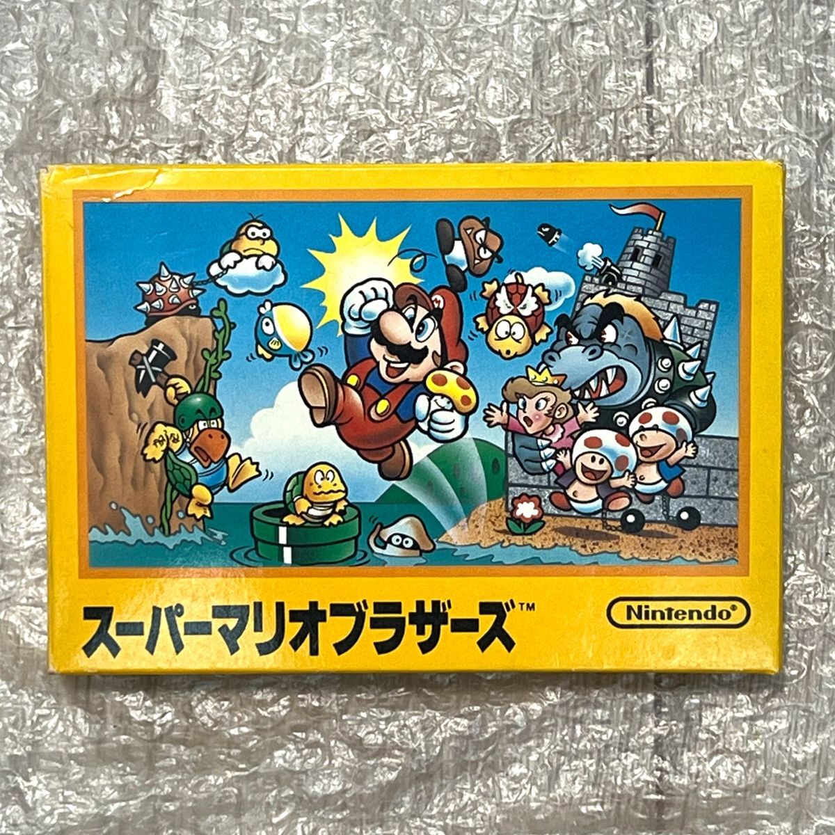 〈良品・ほぼ未使用・動作確認済み〉FC ファミコン スーパーマリオブラザーズ SUPER MARIO Bros. ファミリーコンピュータ_画像1