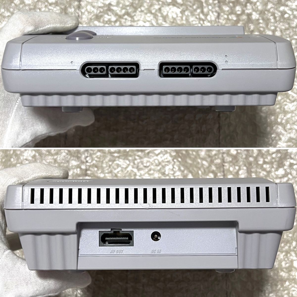 〈美品・動作確認済み〉SFC スーパーファミコンJr.（ジュニア）本体 SHVC-101 SNES SUPER FAMICOM_画像7