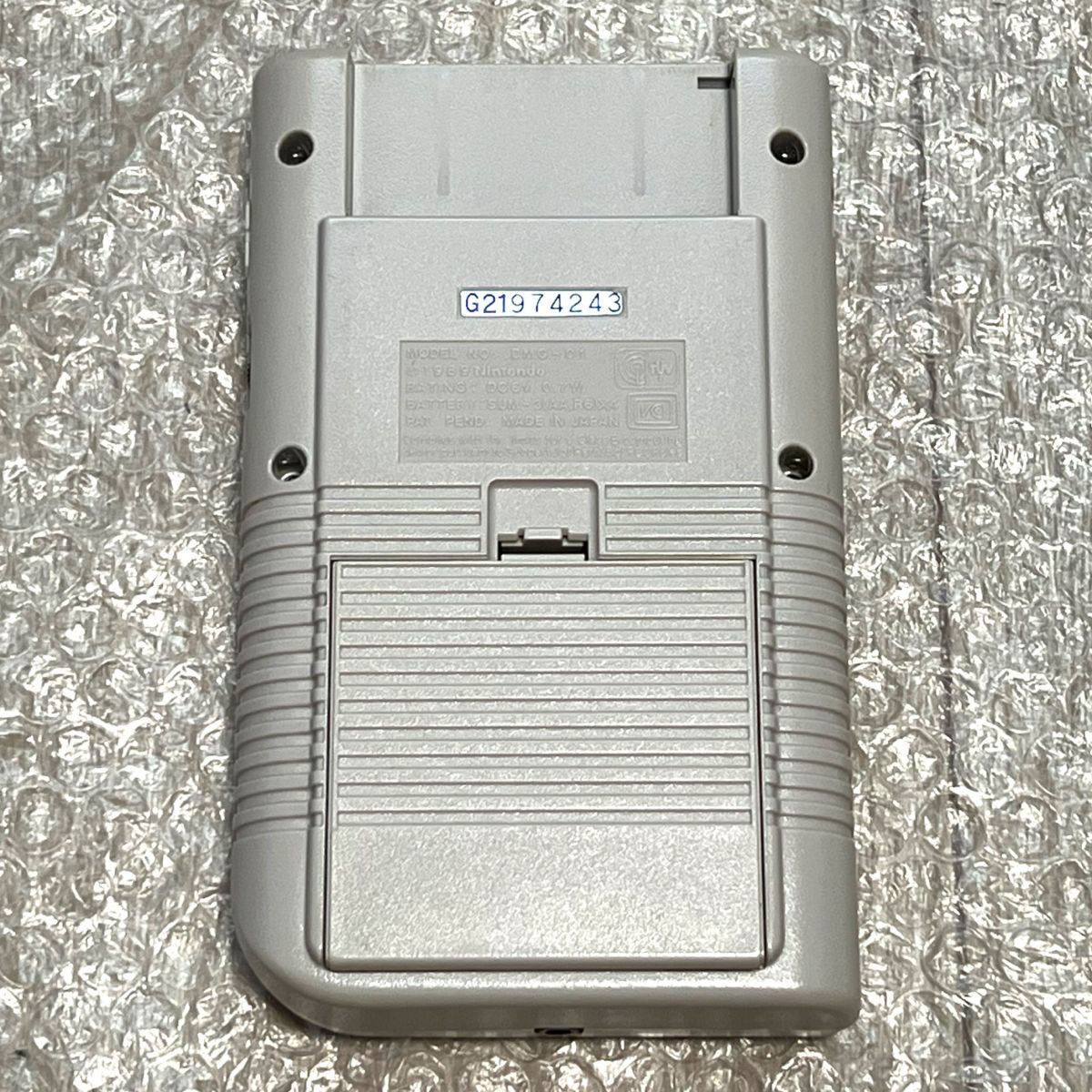 〈美品・メンテナンス品・注意点あり〉GB 初代 ゲームボーイ ブロス 本体 DMG-01 グレー GAMEBOY bros._画像5