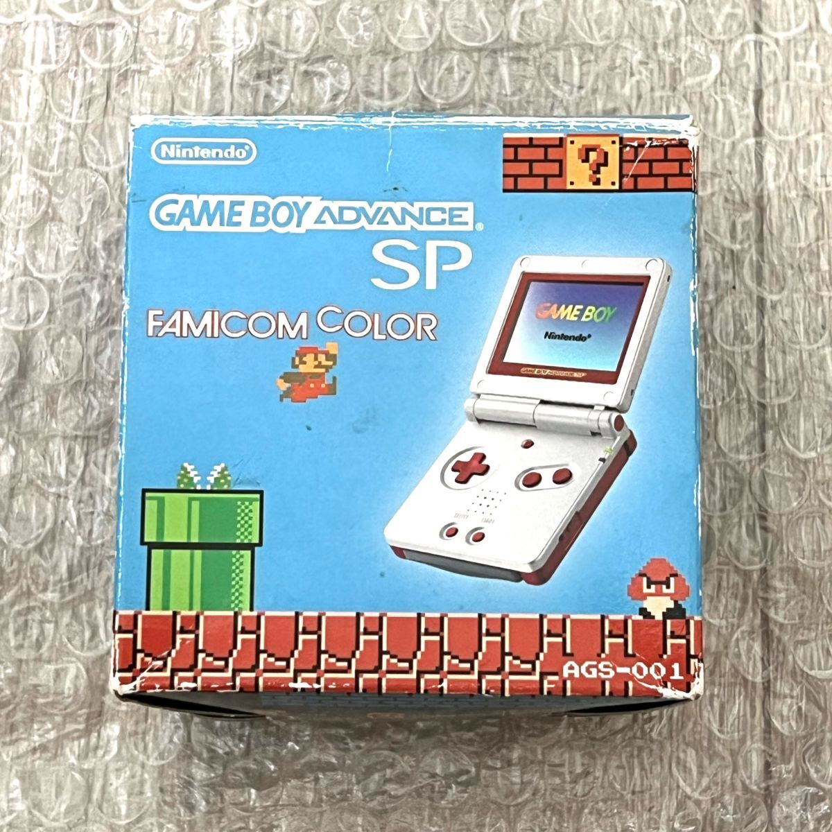( superior article * screen less scratch * box opinion attached * operation verification ending )GBA Game Boy Advance SP body Famicom color AGS-001 GAMEBOY ADVANCE SP