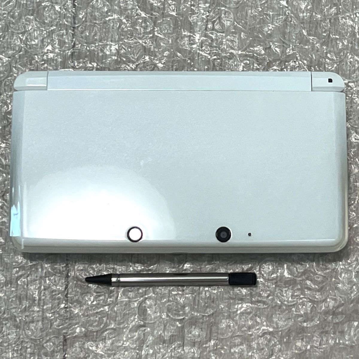 〈一部注意点あり・画面ほぼ無傷・動作確認済み〉ニンテンドー3DS アイスホワイト NINTENDO 3DS CTR-001_画像1