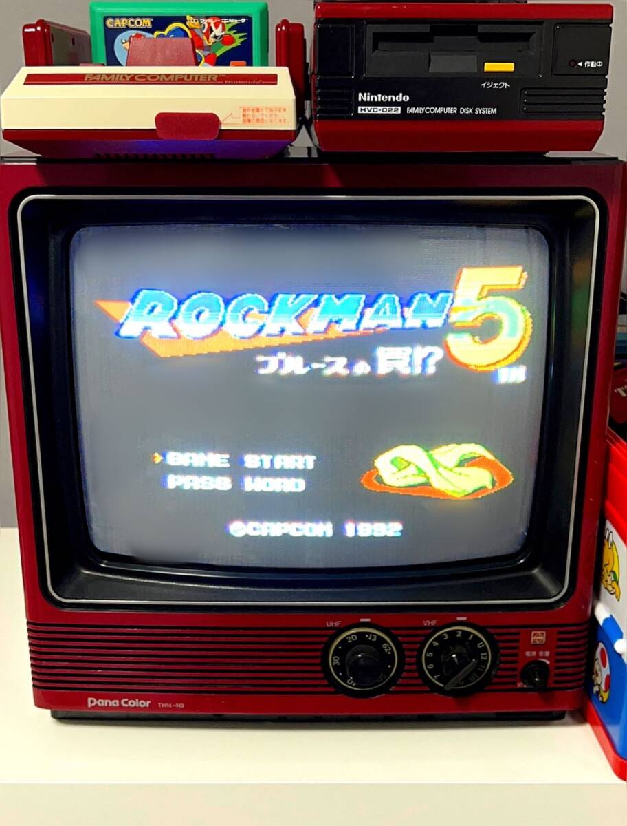 〈箱説付属・メンテナンス・動作確認済み〉FC ファミコン ロックマン5 ブルースの罠！？ ファミリーコンピュータ megaman nes_画像10