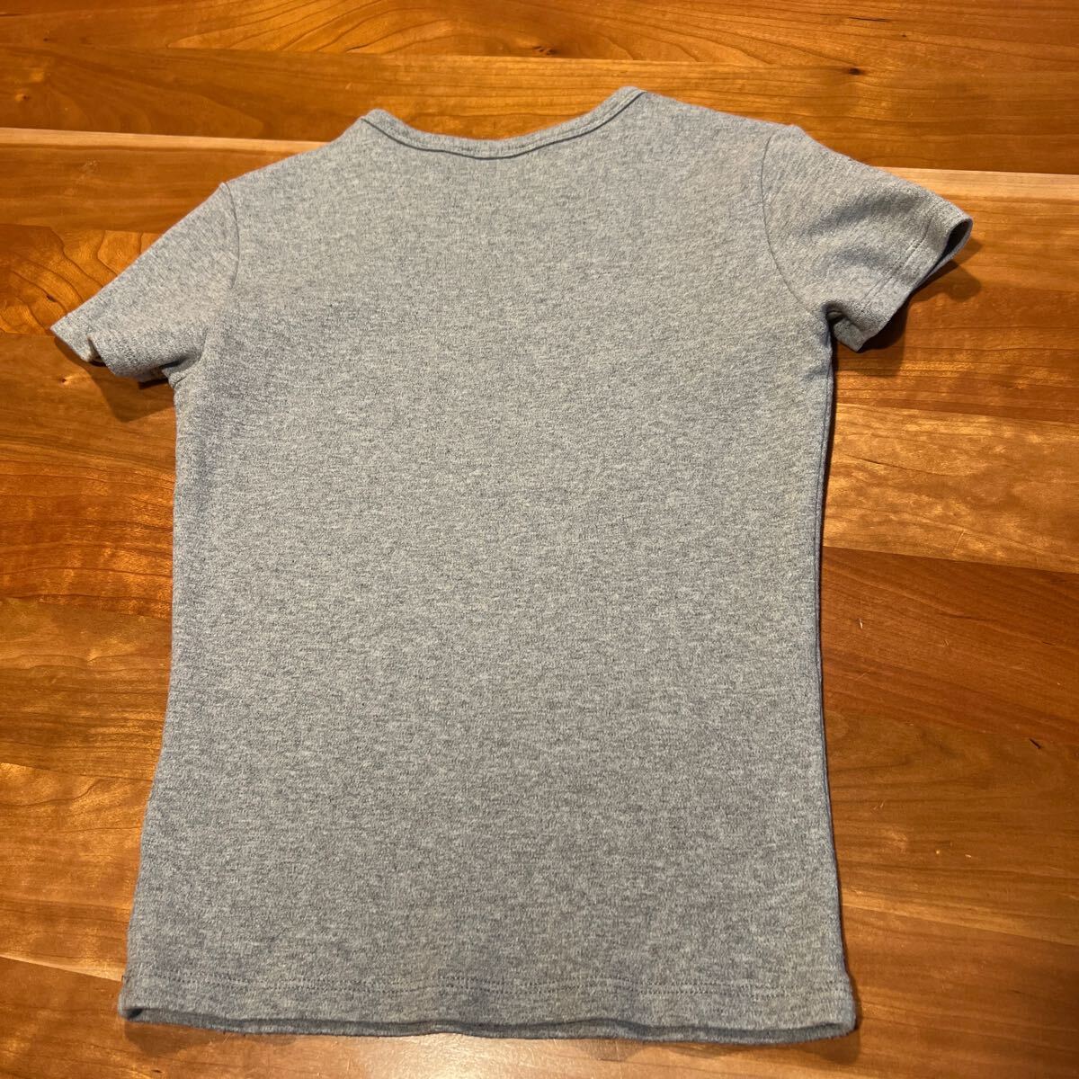 MAX&Co Tシャツ グレー ラメロゴ_画像6