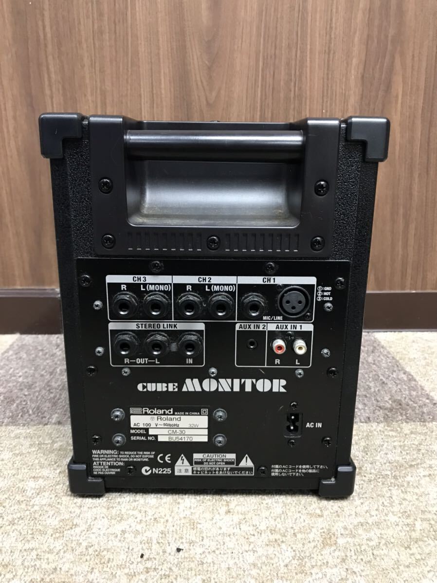 Roland Cube Monitor 30W CM-30 ローランド モニターアンプ アンプ _画像3