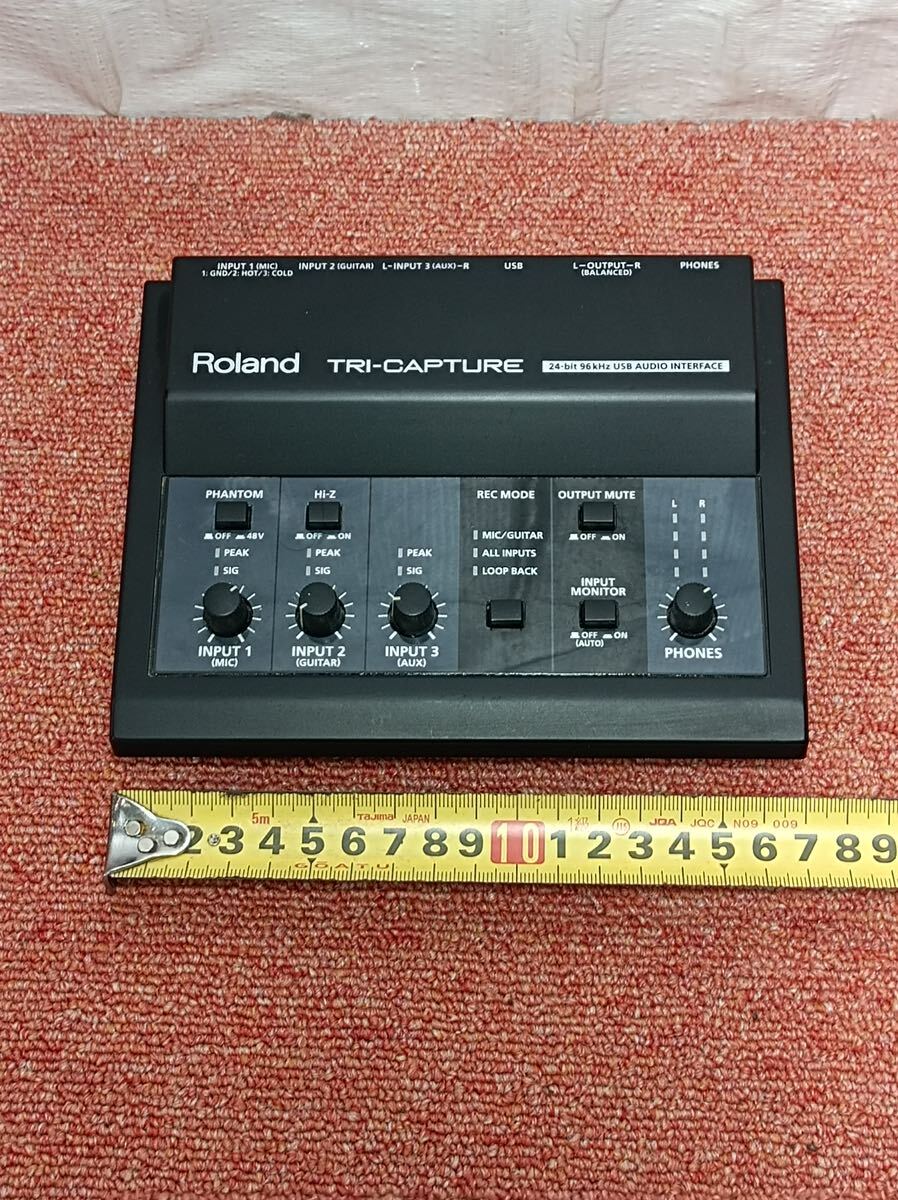 [F1621] [ б/у товар ]Roland Roland TRI-CAPTURE аудио интерфейс UA-33 Junk 