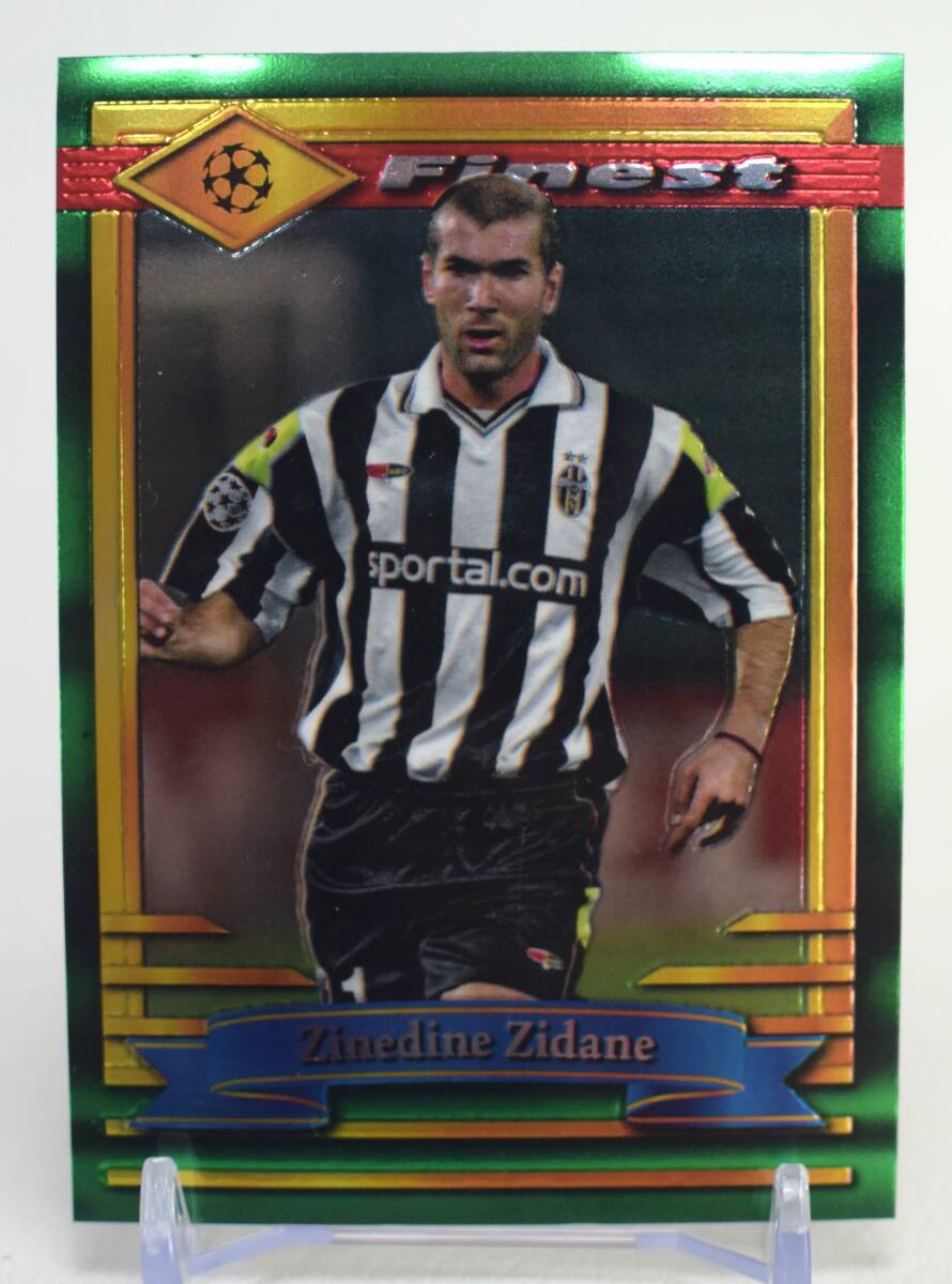 2023 Topps Finest Flashbacks Zinedine Zidane ジネディーヌ ジダン サッカー カード_画像1