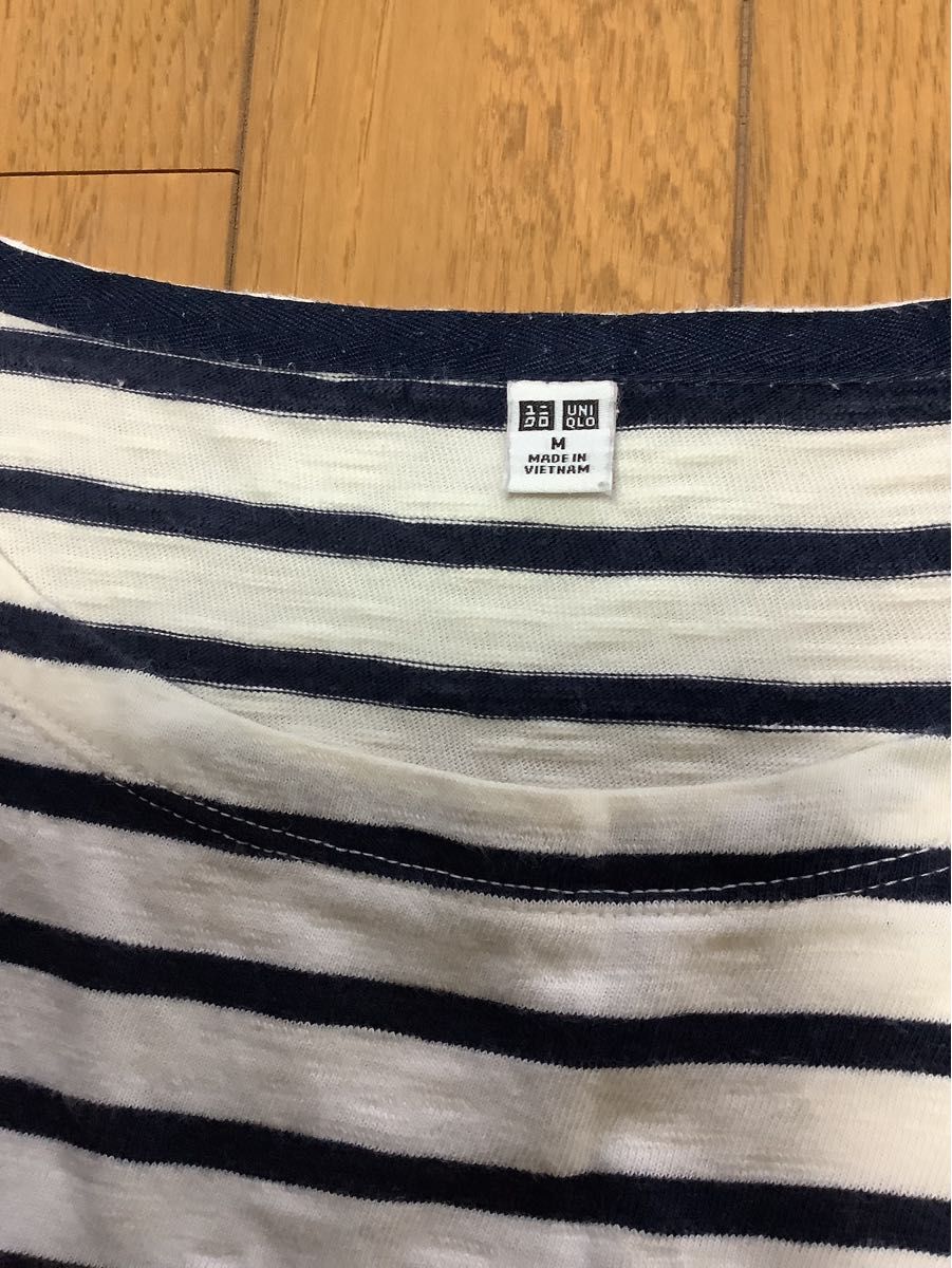 Tシャツ ボーダー 半袖　ユニクロ　UNIQLO