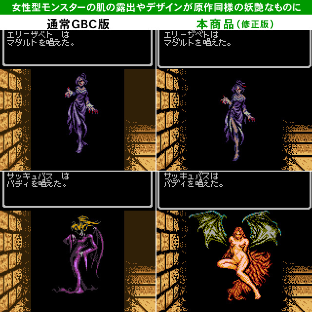 GBC バグ修正・原作移植版 ウィザードリィ 狂王の試練場 ゲームボーイカラー Wizardry_画像7