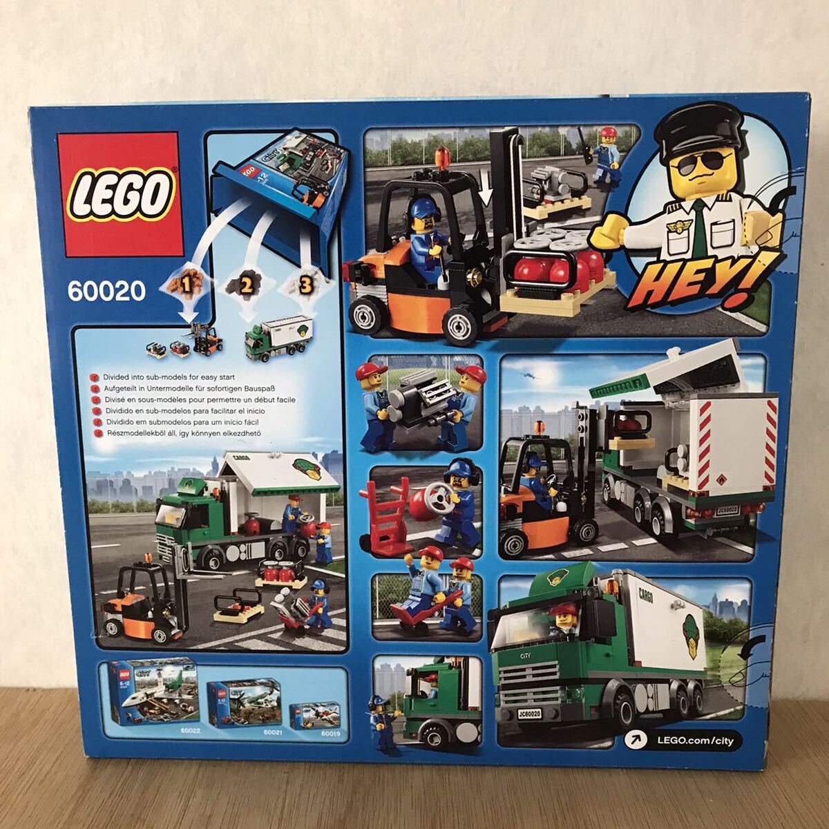 LEGO レゴ 60020 シティ エアカーゴトラック_画像2