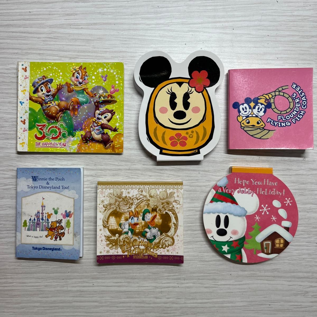 ディズニー メモ帳 セット ミッキー ミニー ドナルド デイジー