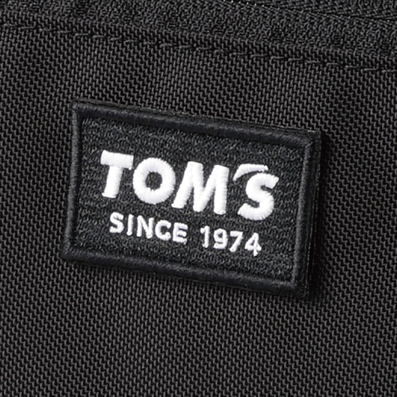 トムス トートバック バリスティックナイロン ブラック 黒 TOM'S ロゴ入り コーデュラ素材 ファッション小物 手提げ袋 手提げバック_画像5