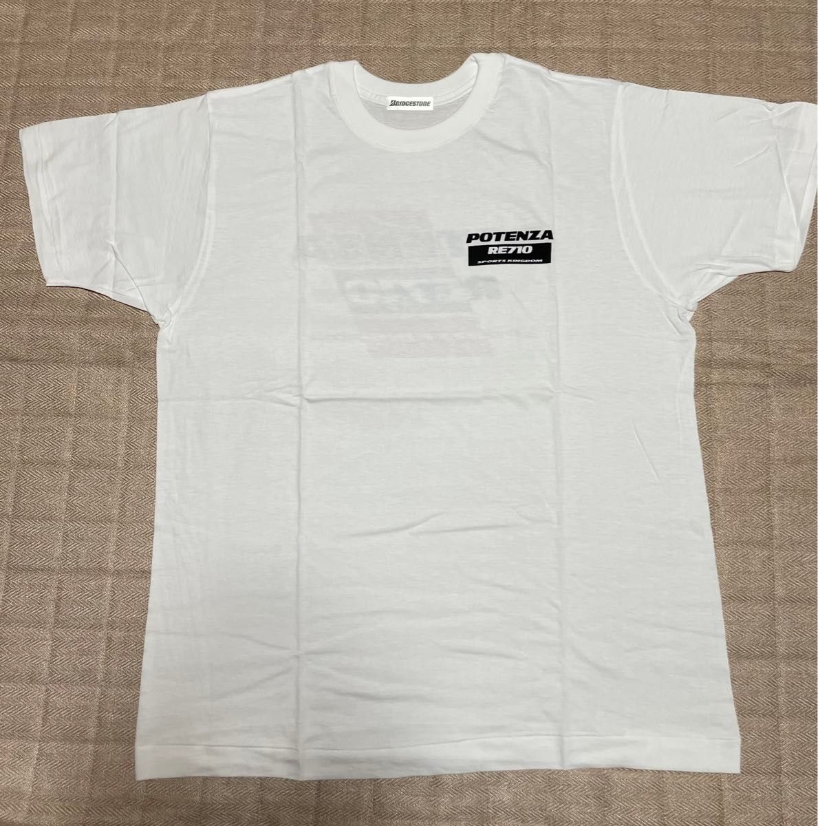 BRIDGESTONE POTENZA ポテンザ Tシャツ 半袖Tシャツ ホワイト