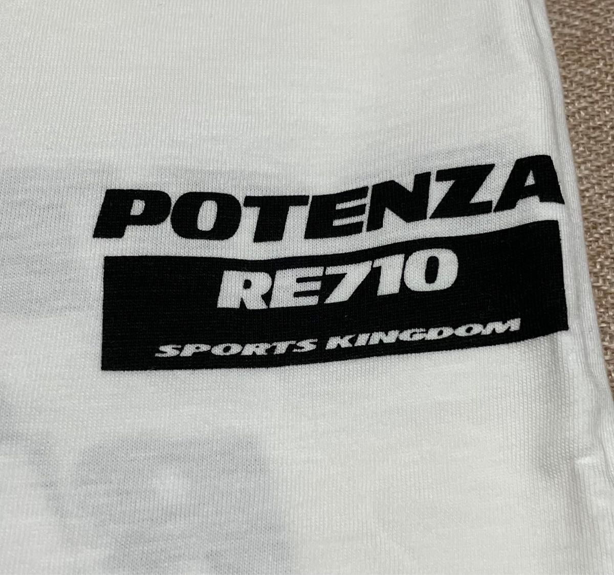 BRIDGESTONE POTENZA ポテンザ Tシャツ 半袖Tシャツ ホワイト