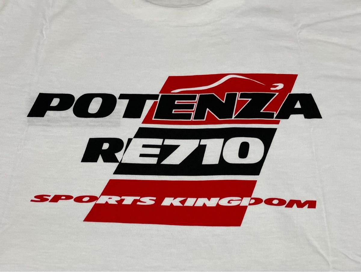 BRIDGESTONE POTENZA ポテンザ Tシャツ 半袖Tシャツ ホワイト