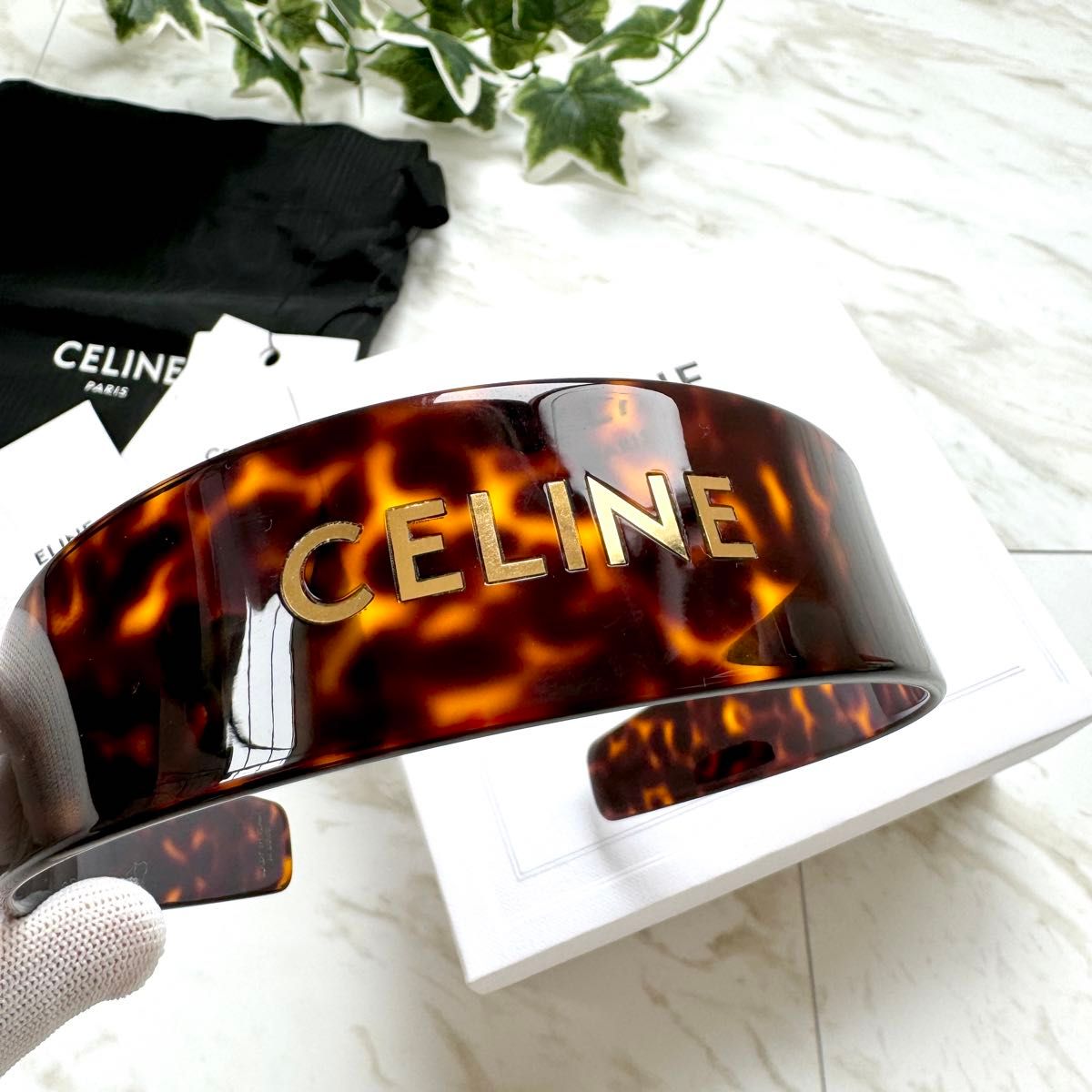 CELINE セリーヌ カチューシャ ヘアバンド ヘアアクセサリー CELINE セリーヌ カチューシャ ヘアバンド ヘアアクセサリー