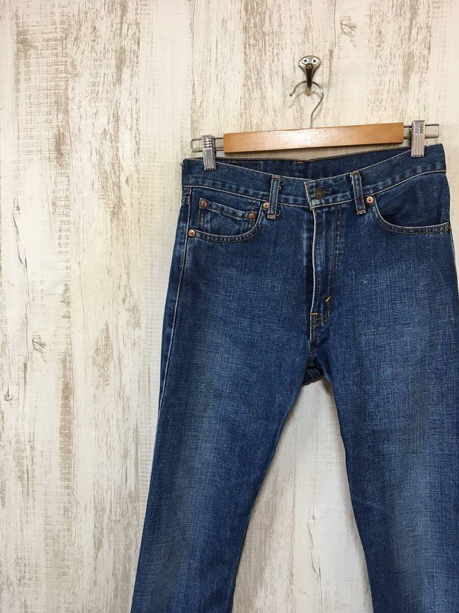 P413☆【ヴィンテージ 505 デニムパンツ ジーンズ】LEVIS リーバイス 29/34の画像1