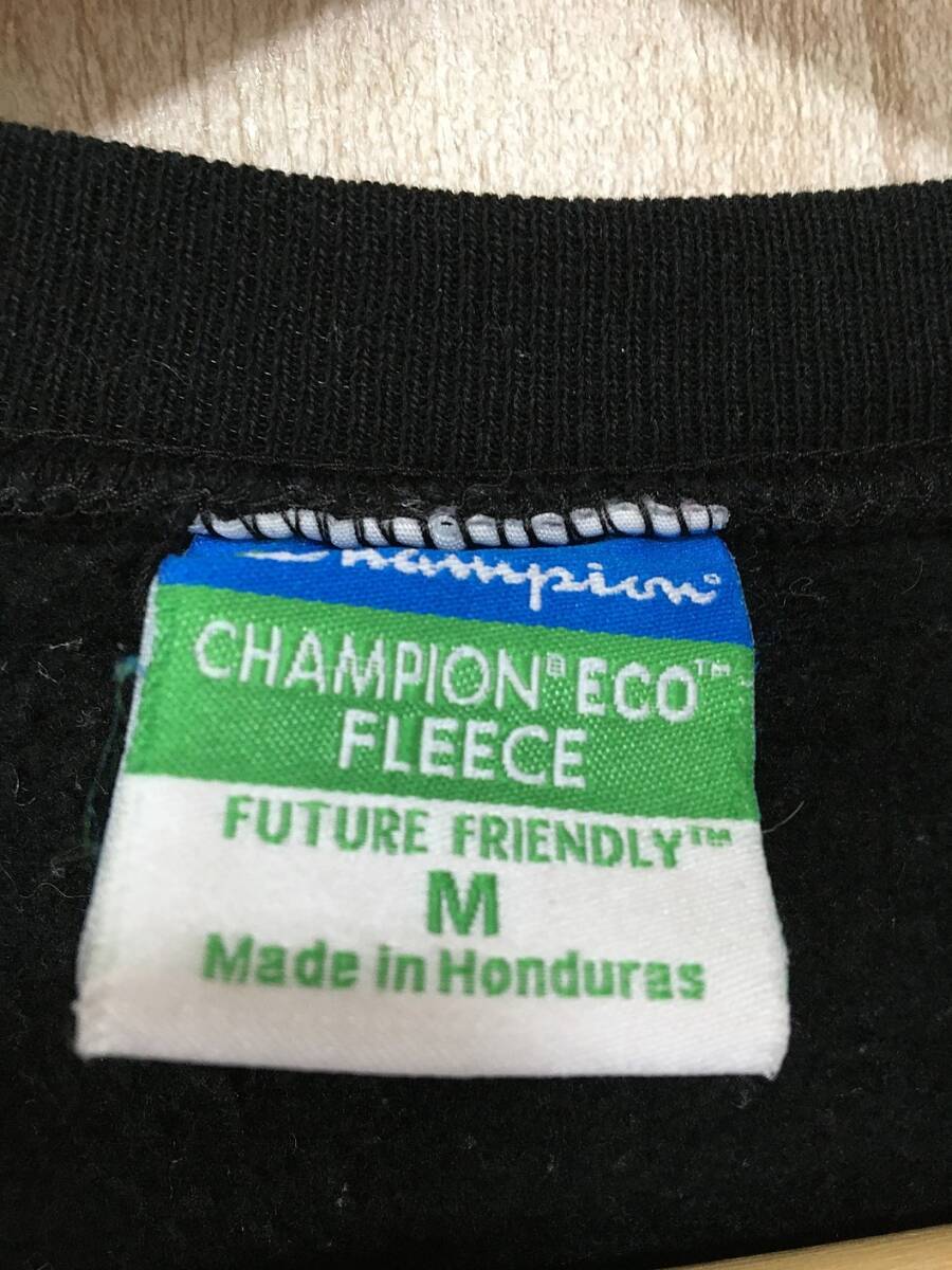 V736*[ колледж спортивная фуфайка футболка ]champion ECO FLEECE Champion чёрный M