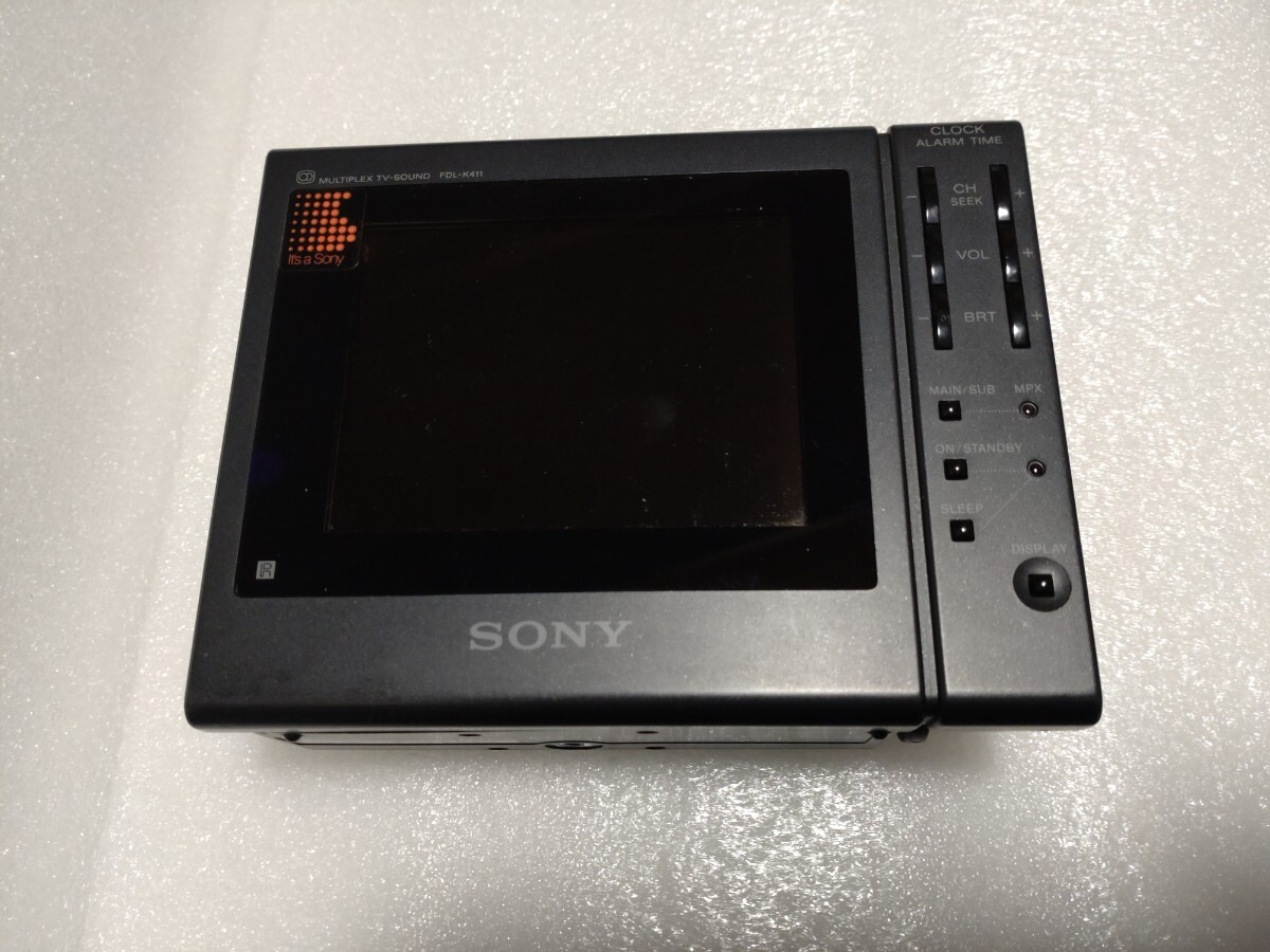SONY 4 type LCD COLOR TV FDL-K411 junk 
