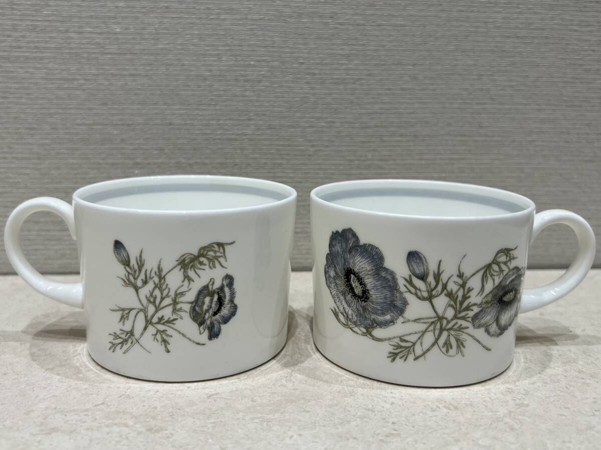 M4005 1円～ WEDGWOOD ウェッジウッド Susie Cooper スージークーパー Glen Mist グレンミスト ティーセット カップ ポット ヴィンテージ_画像4