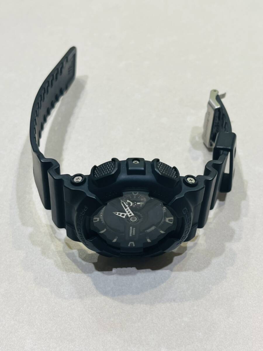 H5812 1円～【稼働品】G-SHOCK GA-110 カシオ 腕時計 ジーショック ブラックメインカラー メンズ 時計 本体のみの画像5