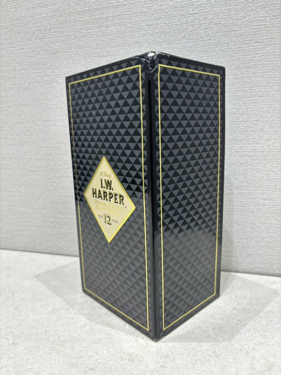 M4072 unopened goods! I.W. HARPER (IW is -pa-) 12 year whisky 750ml 43%