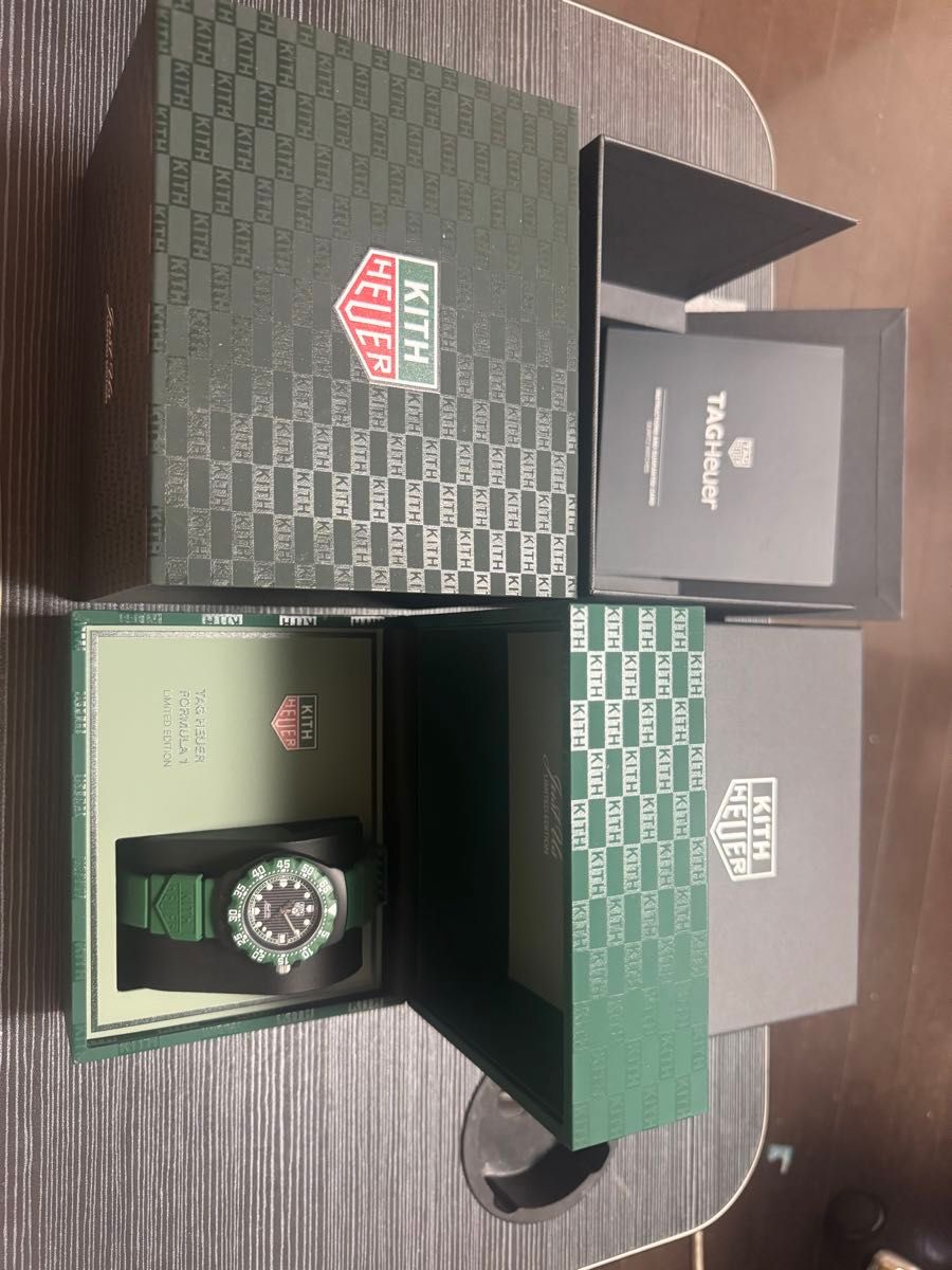 TAG Heuer x Kith Formula 1 Green