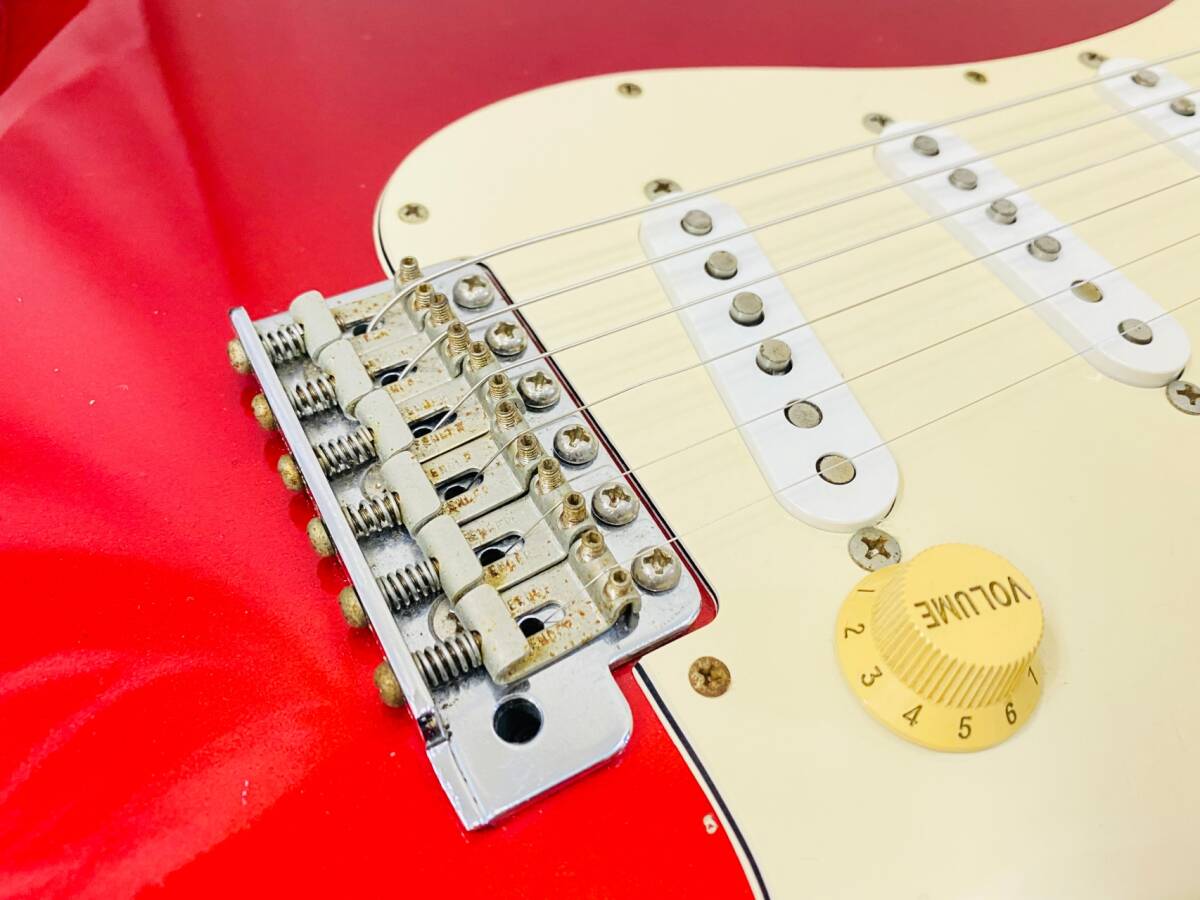 【メンテナンス済】Fender Japan ST-62 Stratocaster Candy Apple Red フェンダー ジャパン ストラトキャスター 1997～2000年【現状品】♪_画像4