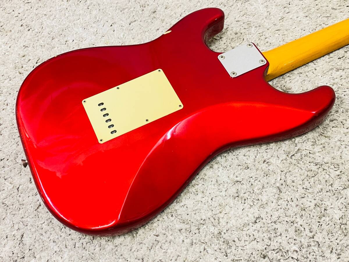 【メンテナンス済】Fender Japan ST-62 Stratocaster Candy Apple Red フェンダー ジャパン ストラトキャスター 1997～2000年【現状品】♪_画像8