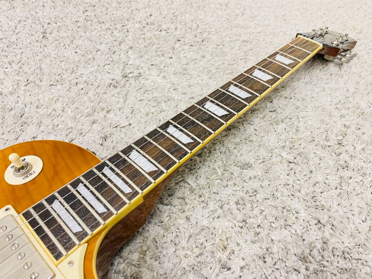 【メンテナンス済】Epiphone Les Paul Standard Pro / エピフォン レスポール スタンダード プロ 2017年製【月末限定価格】♪_画像6