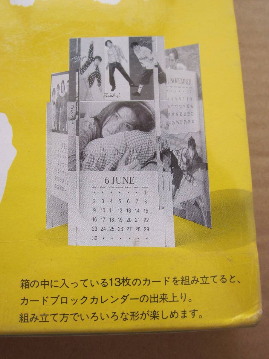 ◆1996 TOKIO Calendar ブロックカレンダー 未開封_画像5