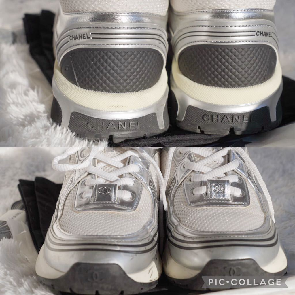 CHANEL シャネル 23C メッシュ ココマーク スニーカー G39792 CHANEL シャネル 23C メッシュ ココマーク スニーカー G39792