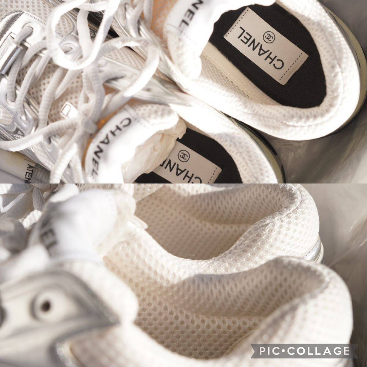CHANEL シャネル 23C メッシュ ココマーク スニーカー G39792 CHANEL シャネル 23C メッシュ ココマーク スニーカー G39792