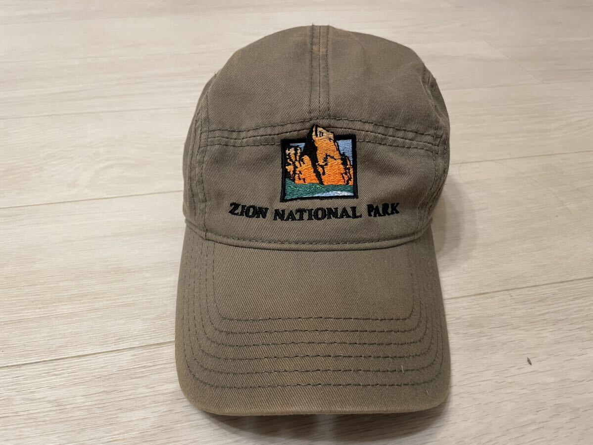 ザイオン国立公園 Zion National park キャップ　2-tacs _画像2