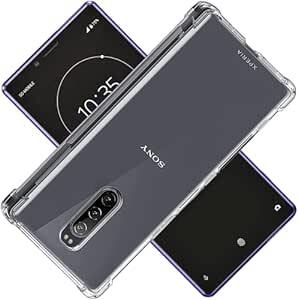 対応 Sony Xperia 1 J9150 SO-03L SOV40 ケース 対応 Xperia1 カバー TPU Sony 保_画像1