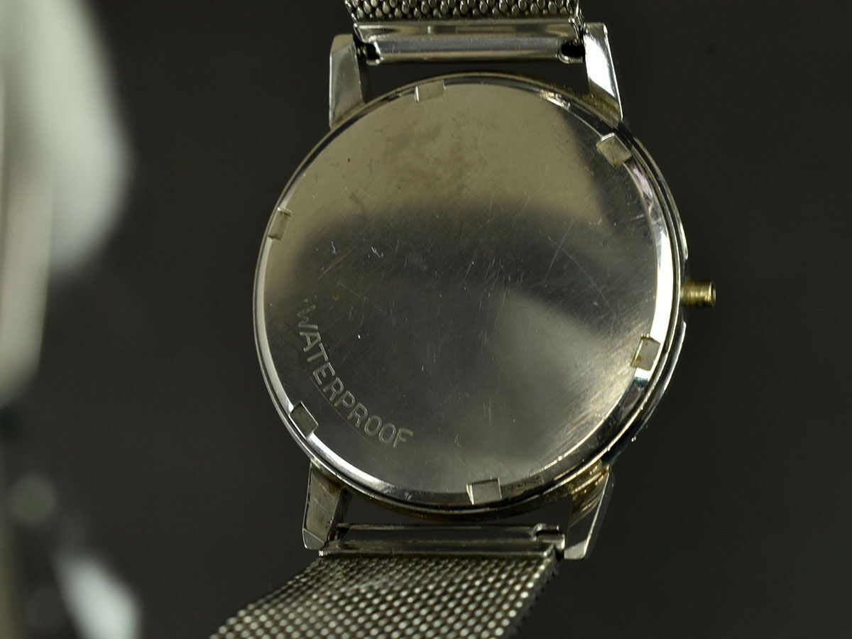 175211◇動作未確認 OMEGA オメガ ジュネーブ 腕時計 ウォッチ 手巻き 3針 SS シルバー ヴィンテージ アナログ ラウンド メンズ/ Dの画像9